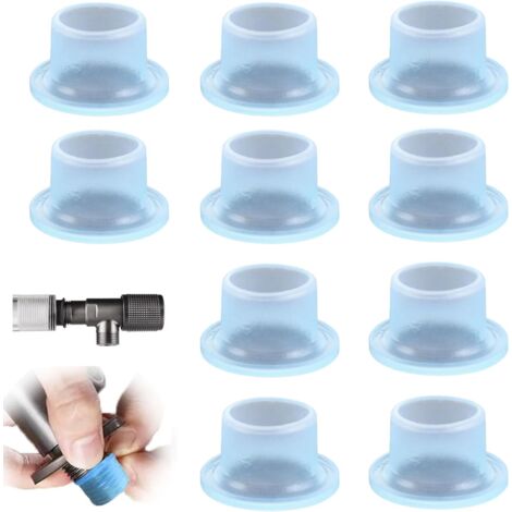 10 Stück Wasserhahn Lecksichere Dichtungsringe, Silikon Dichtung Wasserhahn, Gummidichtungen für Ventile, Anschluss Dichtungen für Wasserhahn (1/5)