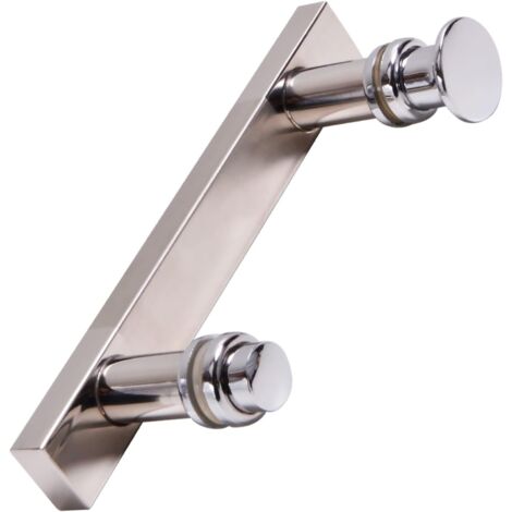 Badezimmertürgriff 125 mm Loch für Dusche 6-12 mm Glastür/Edelglastürbeschlag Schiebetürgriffe aus Glas Weiß 6001 (1/3)
