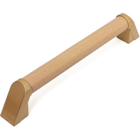 Haltegriff für Senioren, Holzhandlauf, Duschgriff, 40 cm, rutschfest, Duschgriff, Badewannengriff, tragbarer mobiler Haltegriff für Behinderte und ältere Menschen (1/5)