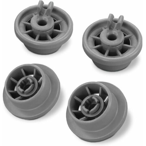 Bosch Siemens 4 Lenkrollen für den unteren Korb, kompatibel mit 00165314 165314 00420198 420198 für Geschirrspüler (1/4)