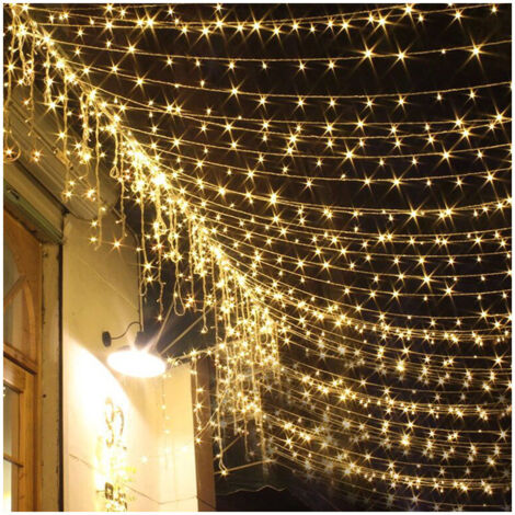 24V 10M 80 LED Lichterkette Karneval Hochzeit Outdoor Indoor Gartenbeleuchtung - RWIndoor Möbel Dekoration Weihnachtsdekoration Lichterketten (1/5)