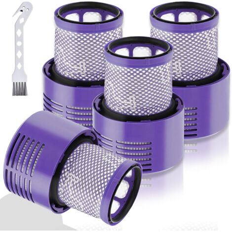 Filters für Dyson V10 Filter,Filter für Dyson V10 Filter,Staubsauger Ersatzfilter für Dyson Cyclone V10 Animal/V10 Absolute/V10 Motorhead/V10 Total Clean/SV12 Series Staubsauger(4 PACK) (1/5)