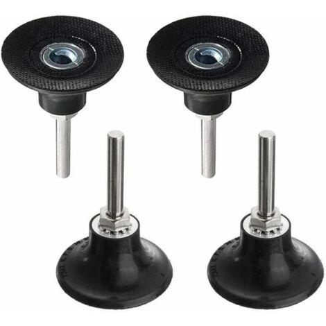 Stück Polierpads 50 mm Scheibenpad Schleifscheibenhalter Polierdorn mit 6 mm Schaftverriegelung runde Scheibenhalter Schnellwechsel für Drehwerkzeug,Sternenlicht (1/5)