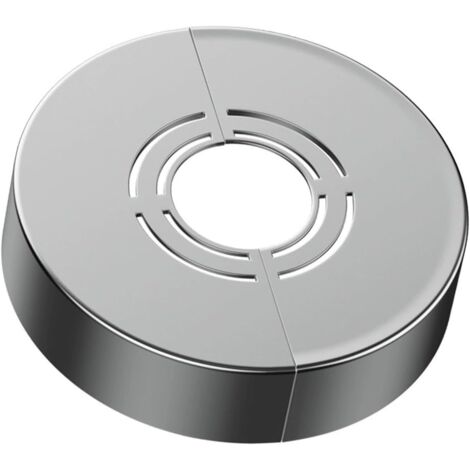 2 Stück Duscharmatur Rosette 3 Größen in 1, Heizungsrohr Rosette Rohrabdeckung, Rosette Wasserhahn, Rosetten für duscharmaturen, Abdeckrosette Geteilt für Ø 21mm/26mm/33mm (1/5)