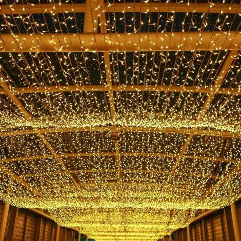 100M 1000 LED Lichterketten Karneval Hochzeit Outdoor Indoor Gartenbeleuchtung (1/5)