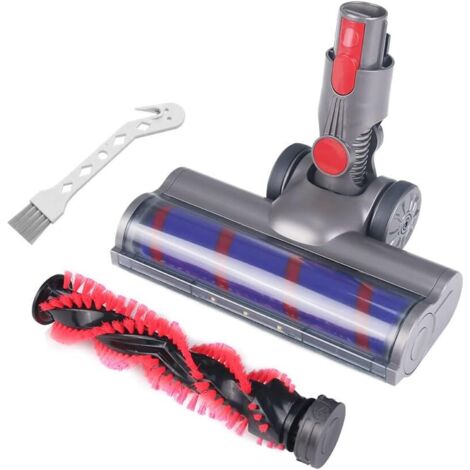 Bürste Kompatibel mit Dyson V7 V8 V10 V11 V15 Staubsauger, Softroller-Aufsatz und Turbobürste ,Bodenbürste und LED-Lichter für Hartböden... (1/5)