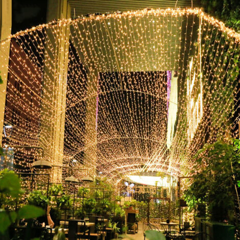100M 800 LED Lichterketten Karneval Hochzeit Outdoor Indoor Gartenbeleuchtung (Warmweiß) (1/5)