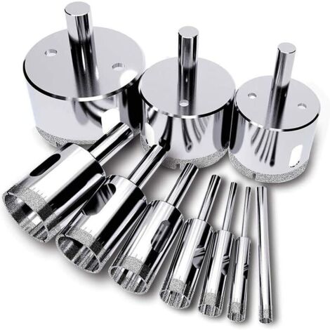 11-teiliges Edelstahl-Kreissägescheiben-Set, Mini-Scheibensägenbohrer, Drehwerkzeugbohrer (1/5)