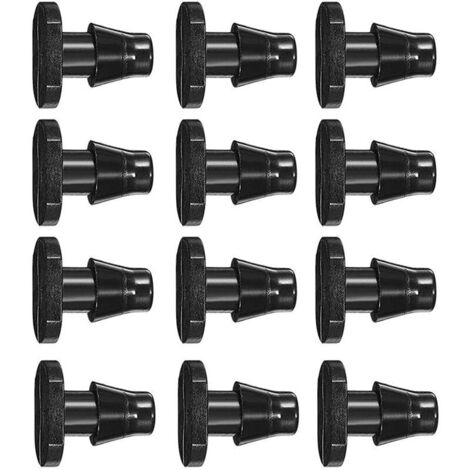 200 Stück 4/7 mm Gartenschlauchstopfen - Leitungsendestopfen für Tropfbewässerungssystem