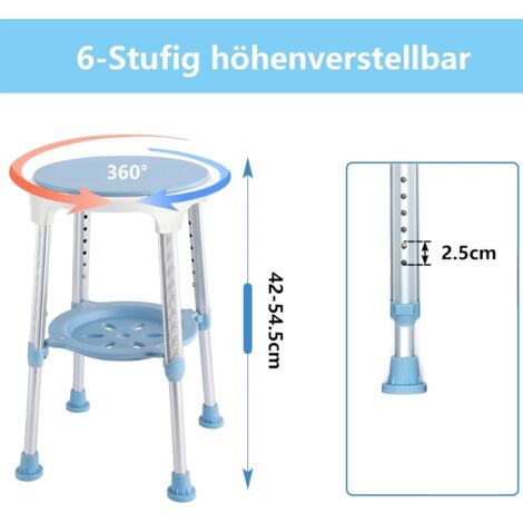 Floordirekt Peter Dusch- und Badhocker 360 Grad drehbar ab 29,9 € (August 2026) | Vergleiche 5 Angebote auf Floordirekt Peter Dusch- und Badhocker 360 Grad drehbar ab 29,9 € (August 2026) | Vergleiche 5 Angebote auf