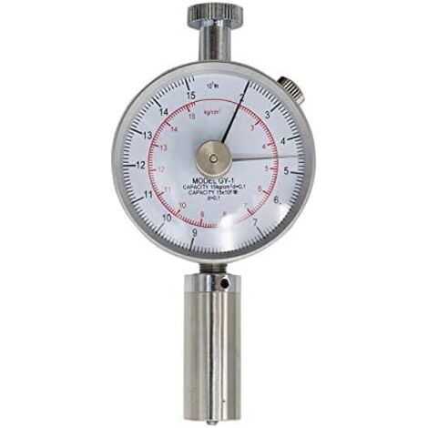 Härteprüfer, Metallhärtemessgerät, Gy-1. Tragbarer Härteprüfgerät for Fruchtsklerometer-Penetrometer-Fruchthärtel-Tester für Stahl, Aluminiumlegierungen (1/2)