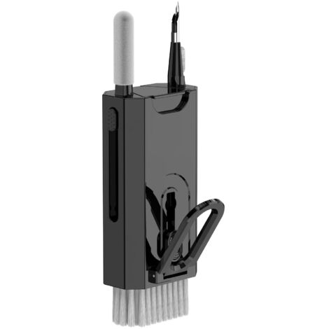 Reinigungsbürste für Tastatur,8 in 1 Keyboard Cleaning Brush Kit, Multifunktionales Reinigungsset für Kopfhörer, mit Tastenkappe Abzieher, Tastatur, Laptop, Telefon, PC-Monitor (1/5)