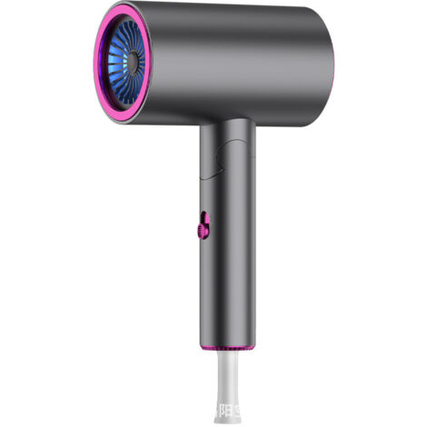 Haartrockner Leiser Föhn, Klappbar Reisefön, Haarföhn Klein Tragbar, Faltbarer Hair Dryer, Ionen Geräuscharmer Haartrockner mit Abnehmbarer Konzentratordüse, ideal für Zuhause, Salons und Reisen