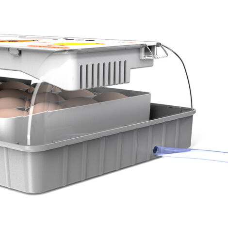 Produktbild von Digitaler Brutkasten Für 12 Eier – Automatischer Wender, Temperaturregelung, Feuchtigkeitsanzeige, Ideal Für Hühner-, Enten- & Vogeleier