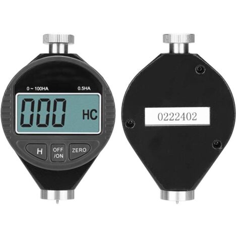 Digitales Härtemesser Shore Messgerät LCD Test Gummi Reifen Legierung Kunststoff - A (1/5)
