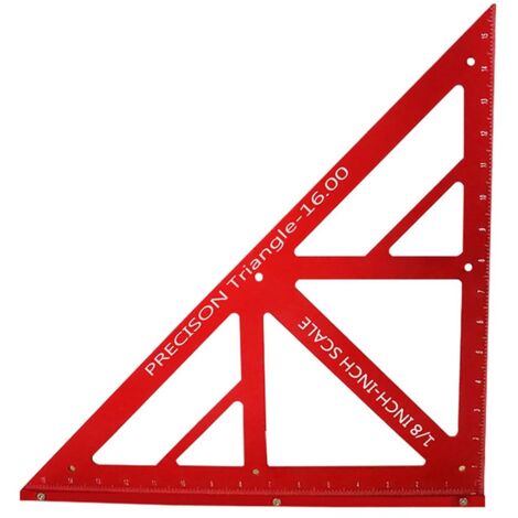 geodreieck groß, 90-Grad-Dreieckslineale aus Aluminiumlegierung, hochpräzises Messwerkzeug für die Holzbearbeitung, Winkelmesser für Holz, Bauen, Heimwerken (7 '', Metrisch geodreieck groß, 90-Grad-Dreieckslineale aus Aluminiumlegierung, hochpräzises Messwerkzeug für die Holzbearbeitung, Winkelmesser für Holz, Bauen, Heimwerken (7 '', Metrisch