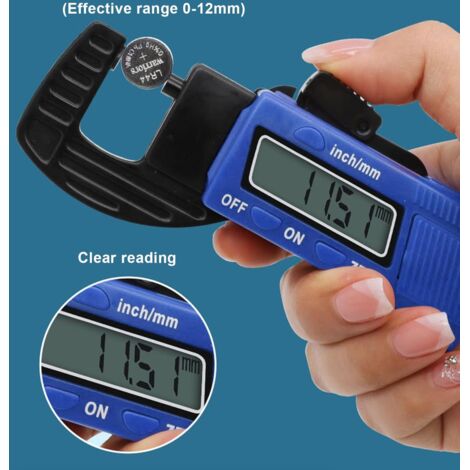 Fafeicy Mikrometer Stabiles, Tragbares Mikrometer Dickenmessgerät Legierungsoberfläche Genaue Messung (50-75/0,01 mm Fafeicy Mikrometer Stabiles, Tragbares Mikrometer Dickenmessgerät Legierungsoberfläche Genaue Messung (50-75/0,01 mm
