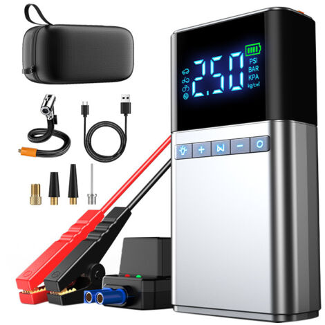 Starthilfeset für Autobatterien, 1500 A, 12 V, tragbar, Starthilfeset für Autobatterien