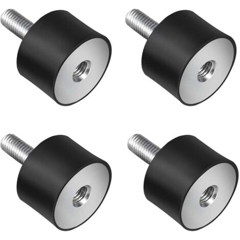 Stück M8-Vibrationsdämpfer aus Gummi und Metall für Auto, Transporter, Motorrad