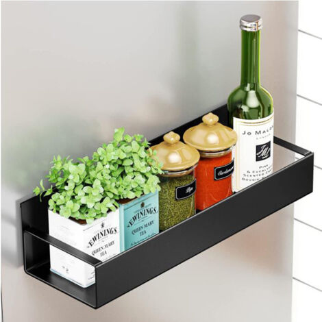 stücke Kühlschrank Seite Lagerung Rack Wand Montiert Füllung Halter Lagerung Rack Magnetische Kühlschrank Saug Aroma Rack
