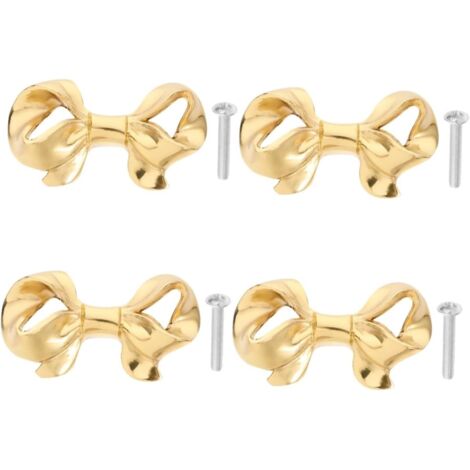 Stück Messing-Möbelgriff in Knotenform für Schränke, elegantes dekoratives Accessoire für die Inneneinrichtung (1/5)
