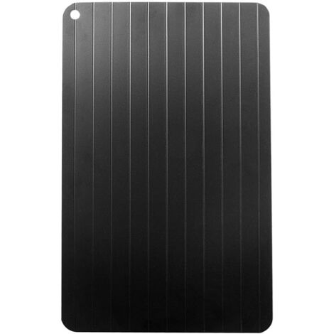 Auftautablett für gefrorenes Steak, Rindfleisch, Meeresfrüchte, Gemüse, Auftautablett aus lebensmittelechter Aluminiumfolie, 35,5 x 20,8 x 0,2 cm (1/5)