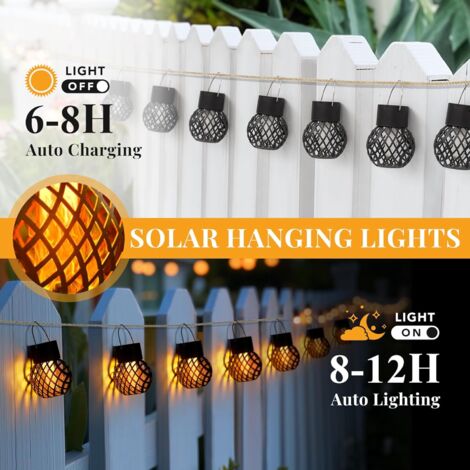 Pearlstar Solar-Heißluftballon Laterne – Mit Flackerndem Flammenlicht, Wasserdicht, Für Garten & Terrasse