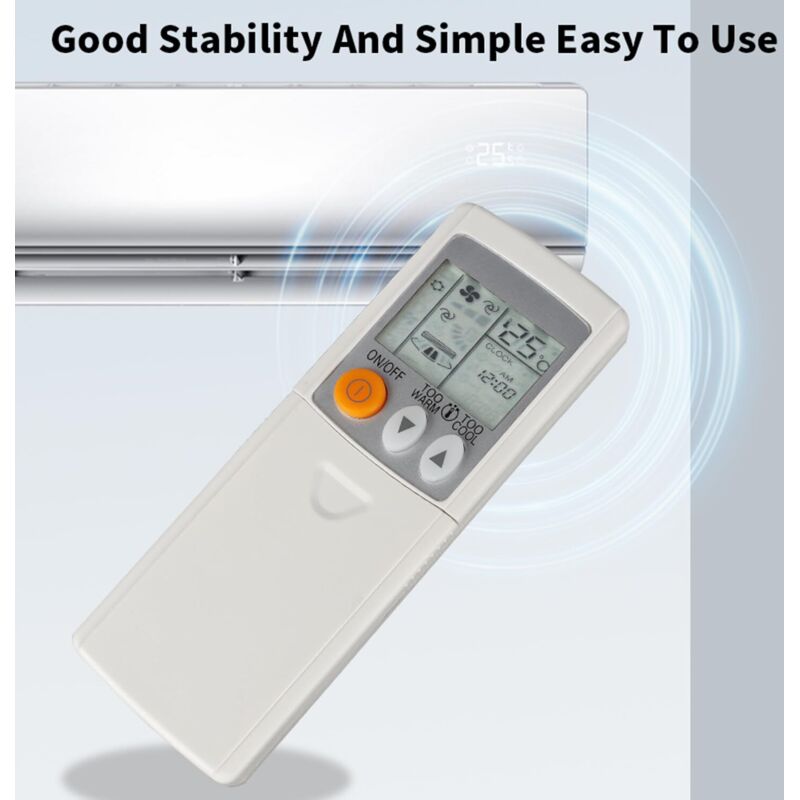 Telecomondo Universale Per Mitsubishi - Compatibile MSZ-FE12NA, MSZ-FD25VA, MFZ-KA25VA