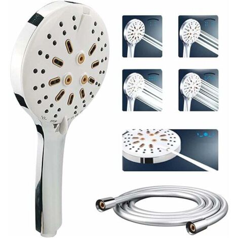 Soffione Doccia Alta Pressione Con Tubo