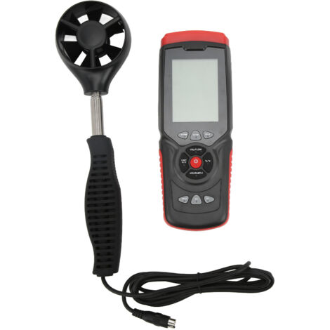 8907 Anemometro digitale ad alta precisione, termometro volumetrico per la velocità del vento
