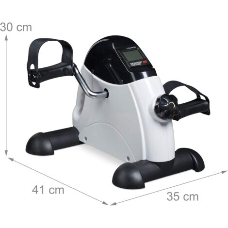 Cyclette per braccia e gambe, pedaliera per casa e ufficio, anziani, unisex per adulti, 1 unità, bianca (1/5)