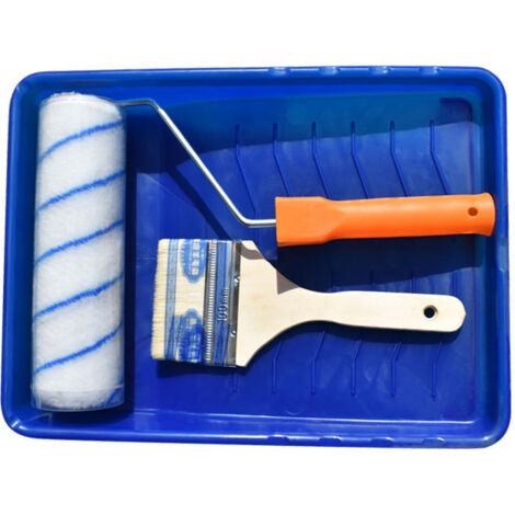 set di rullo per pittura in schiuma, strumento per pittura su pareti e soffitti, kit di pennelli, strumento multifunzionale, kit di pennelli e rulli, kit di pittura al lattice per posizionamento su pa