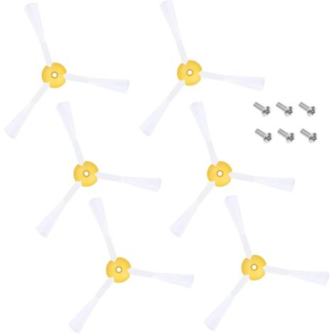 Confezione di ricambio da 6 spazzole laterali compatibili con Roomba serie 500, 600 e 700 - Kit da 6 lame - Ricambi di alta qualità (1/5)