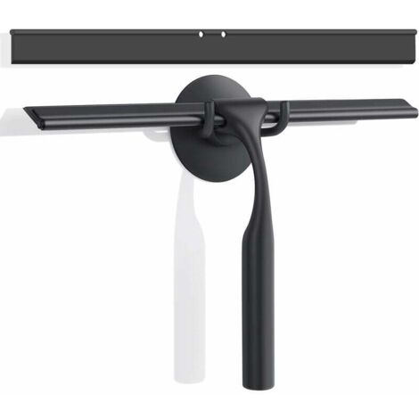 Tergivetro per doccia, pulizia per porte in vetro, tergivetro per bagno con supporto, 21 cm, tergivetro in silicone per finestrini auto, specchi | Leroy Merlin