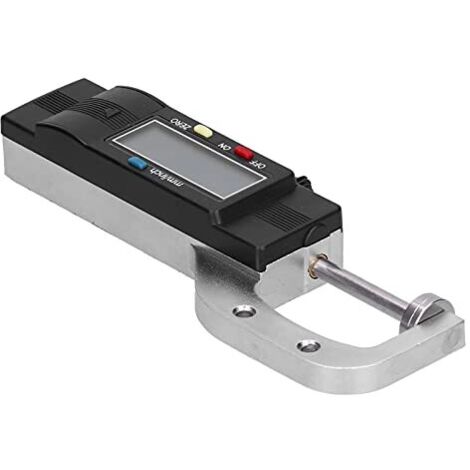 Misuratore di spessore, Misuratore di spessore 0-25mm Precisione dello strumento manuale di misurazione orizzontale digitale 0,01 mm per gioielli, misuratori di spessore industriali (1/5)