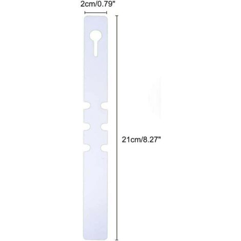 50 Etichette Per Piante In Plastica Con Matita – 12,5x1 Cm – Rilevabili Per Orto Giardino Interno/Esterno - 3