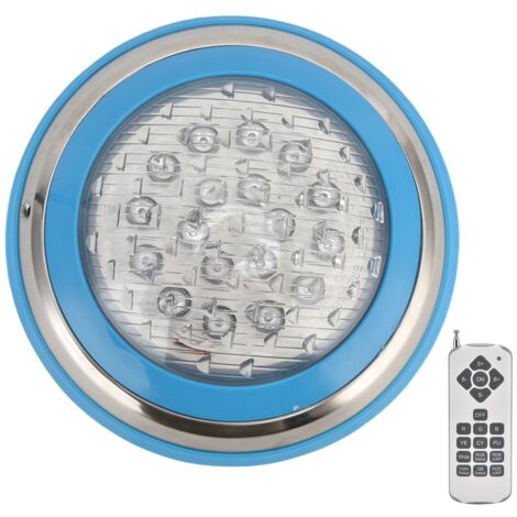 Simming LED Luce Per Piscina, Luce Subacquea, AC12V, RGB, Alta Potenza Telecomando A 18 Tasti Luce Sommergibile 12w 1200lm 86137322