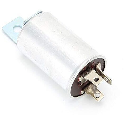 Unità relè, unità relè lampeggiante, unità relè lampeggiatore indicatore auto 12V 3 pin adatta per Fiat/Jaguar/Lotus 502096 (1/5)