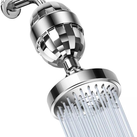 Booster Shower Filter Set Cinque Funzioni Top Sprayer Doccia Testa Purificatore Acqua Filtro Acqua (1/5)