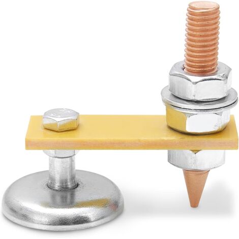 Magnete per saldatura, stazione di saldatura TIG, per la rimozione di ammaccature dall'auto, riparazione della carrozzeria, è un accessorio per saldatura a punti, facile da smontare, per facilitare il (1/5)