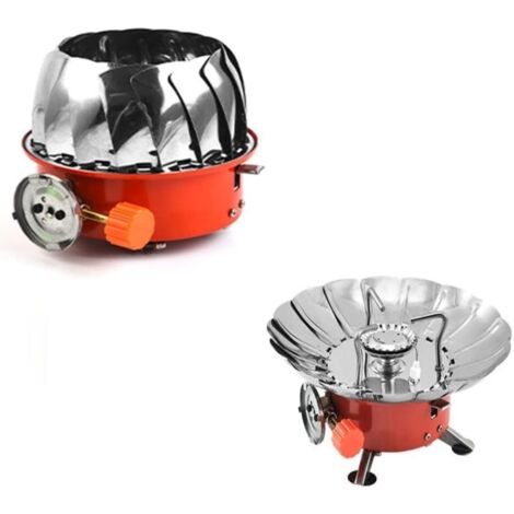 Imex Fornello A Gas Portatile 4,1 KW – Accensione Piezoelettrica, Sicurezza UE, Per Campeggio E Giardino