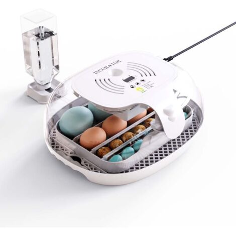 Incubatrici per uova da cova Incubatrice con rotazione automatica delle uova e display per il controllo della temperatura Incubadora de Huevos per incubare uova di pollame fecondate di pollo, anatra,