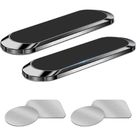 Supporto magnetico per auto, supporto magnetico universale per telefono compatibile con iPhone 12 11 Pro XS Max XR X 8 Plus 7 Plus, Galaxy S10 S10+ / S9 / S9+ e altri (grigio scuro) (1/5)