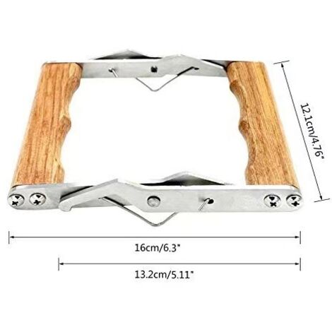 MEISH Attrezzatura Per Fuga Api 5 Pezzi – Dispositivo Per Apicoltura, Plastica Resistente, 110x43x22 Mm - 5
