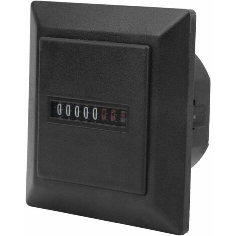 Contaore AC 220-240V 50Hz, contaore con display digitale, contagiri con display digitale, timer, strumento per macchinari da costruzione