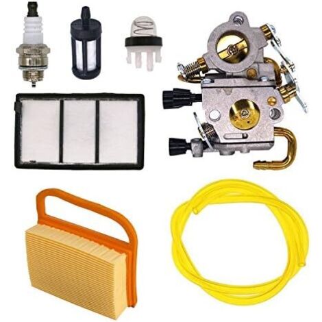 Carburatore con filtro aria compatibile con Stihl TS410 TS420 Sega per calcestruzzo compatibile con 4238 120 0600 Zama C1Q-S118 (1/5)
