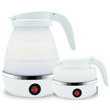 Bollitore elettrico pieghevole in silicone, bollitore da viaggio, bollitore elettrico pieghevole, bollitore elettrico domestico, bollitore elettrico automatico