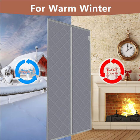 Isolamento Termico Tenda Magnetica Per Porte,Schermo Magnetico Della Porta, Termica E Isolante Prova Di Vento Porta Schermo Magnetica,Chiude Da Sola