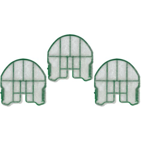 Set di 3 filtri di protezione motore compatibili con gli aspirapolvere senza fili Vorwerk Kobold VB100 (1/5)