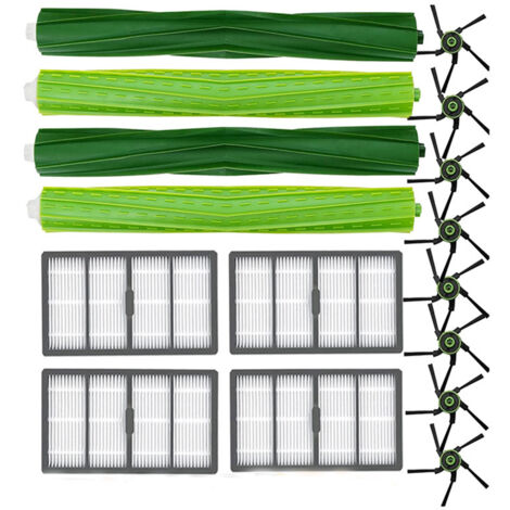 Kit di ricarica per aspirapolvere robot iRobot Roomba S9+ S9 Plus (9550) serie S, parte di ricambio per spazzola spazzatrice per bordi filtro per aspirapolvere robot Irobot I Robot Roomba (1/5)